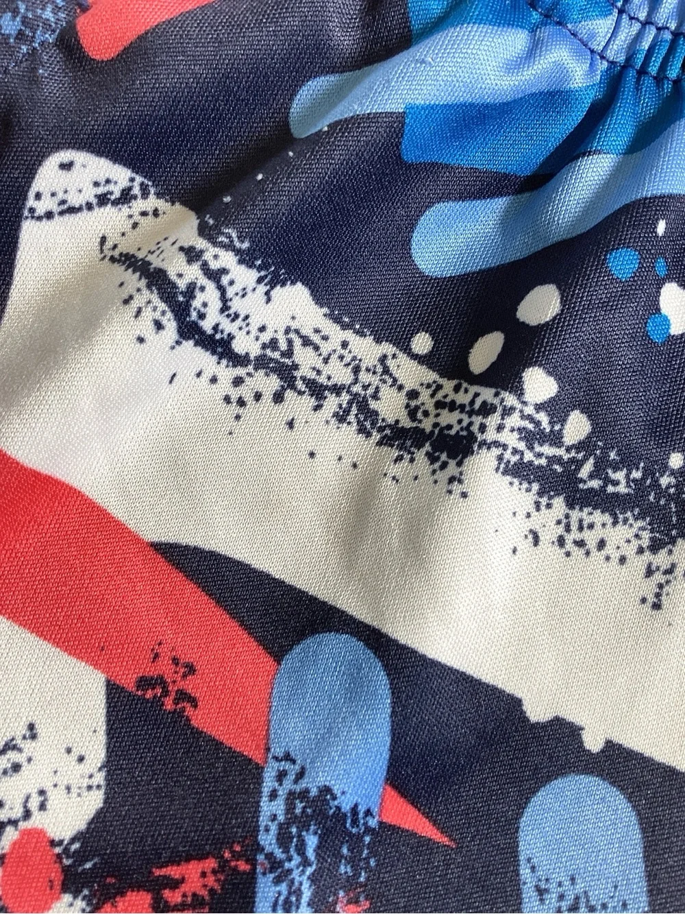 Nike Abstract Print Athletic Shorts